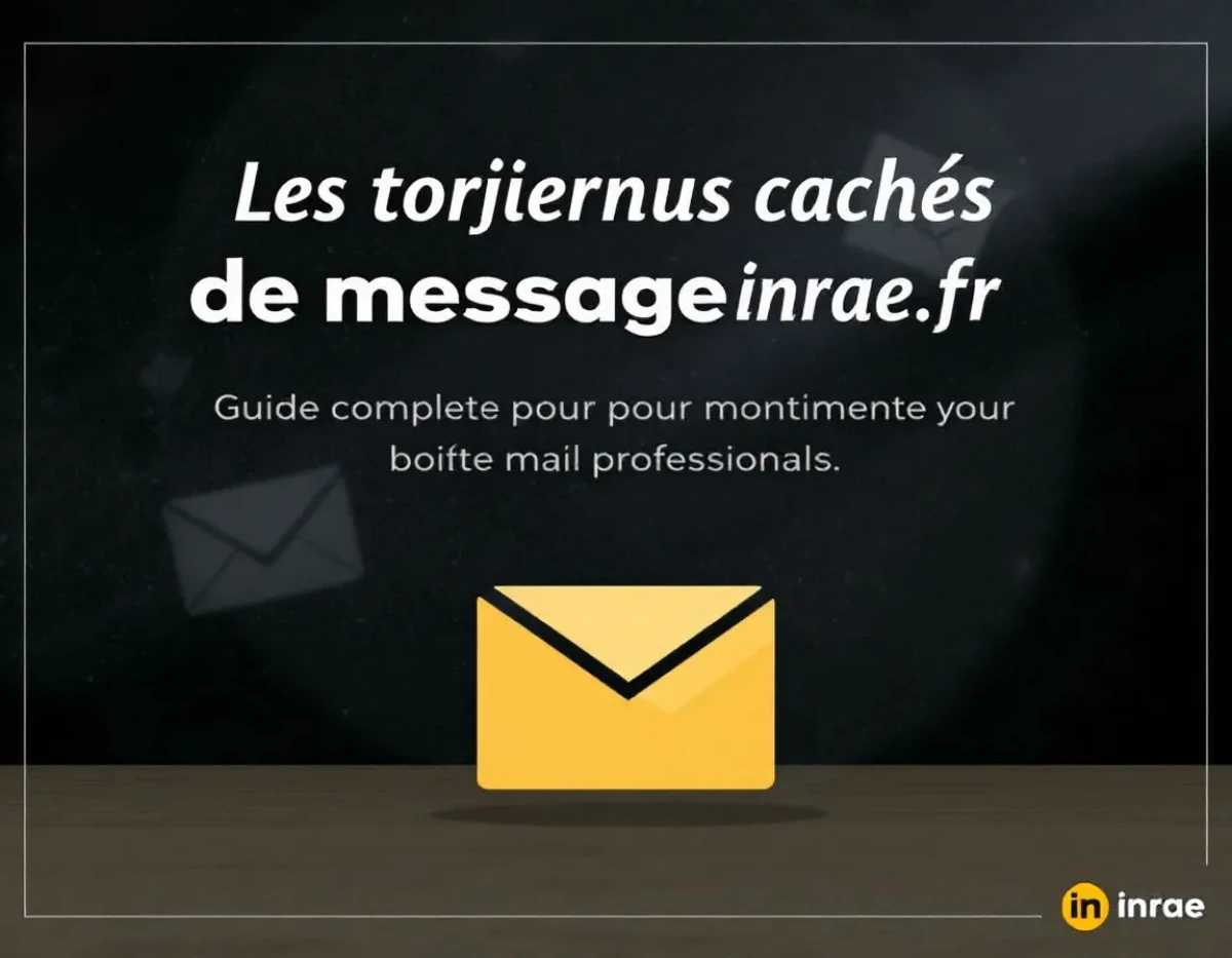 Les trésors cachés de messagerie.inrae.fr : guide complet pour maîtriser votre boîte mail professionnelle