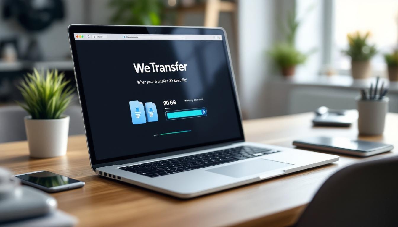 Transférer 20 Go avec WeTransfer : mode d'emploi complet