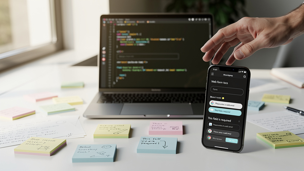 Formulaire en HTML : validations et bonnes pratiques en 2026